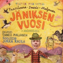 Jukka Rasila - Jäniksen vuosi monologi 9.10.2026 klo 18:30 koulun auditorio